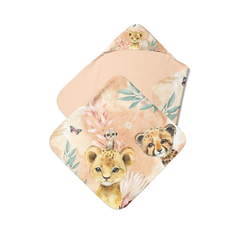 Cape de Bain Tropic Terracotta  Mercerie des Princesses