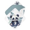 Cape de Bain Panda Joyeux  Mercerie des Princesses