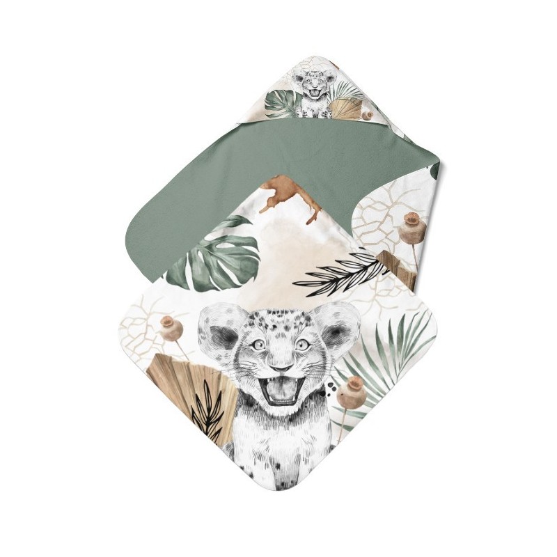 Cape de Bain Savane Africaine  Mercerie des Princesses