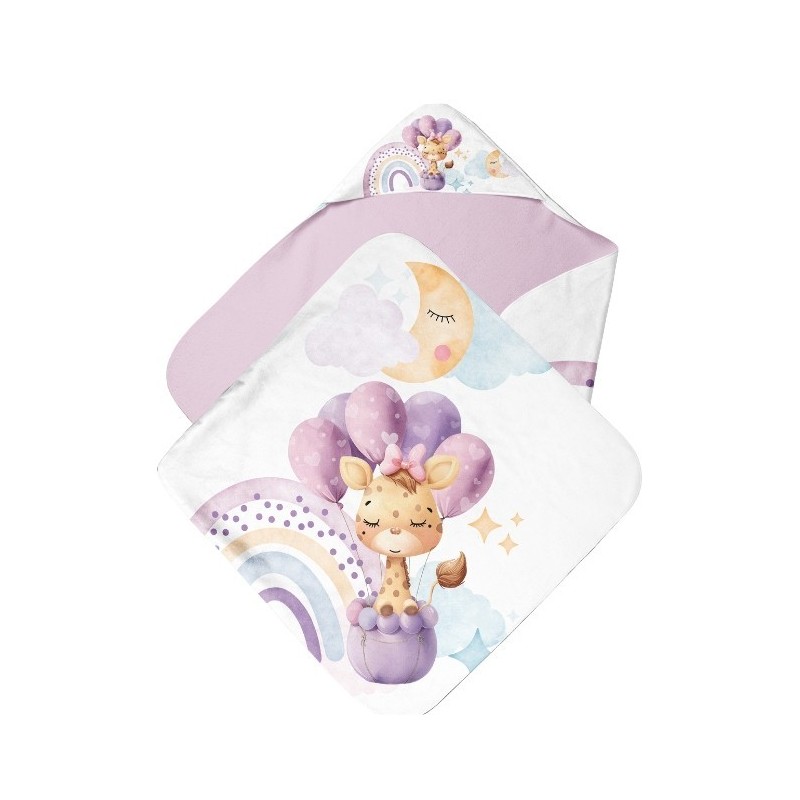 Cape de Bain Jolie Girafe  Mercerie des Princesses