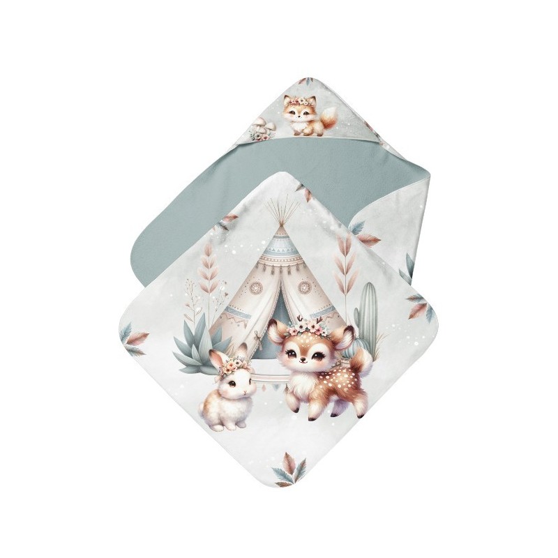 Cape de Bain Amis Des Bois Boho  Mercerie des Princesses