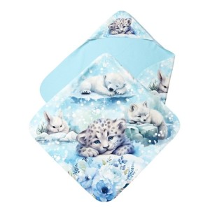 Cape de Bain Animaux de l'Arctique  Mercerie des Princesses