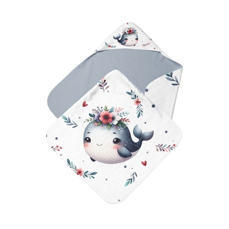 Cape de Bain Baleine  Mercerie des Princesses