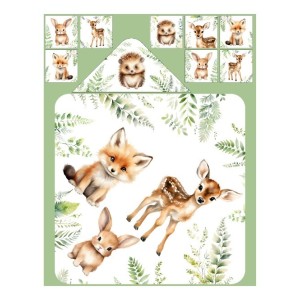  Cape de Bain Merveilles De La Forêt  Mercerie des Princesses