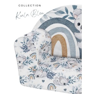  Tissu pour Housse de Fauteuil Club à réaliser soi même - Koala Bleu Mercerie des Princesses