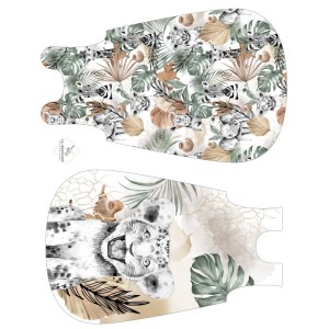  Panneau Gigoteuse Savane Africaine Mercerie des Princesses