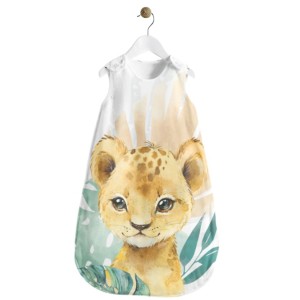 Panneau Gigoteuse Tropical Vert Mercerie des Princesses