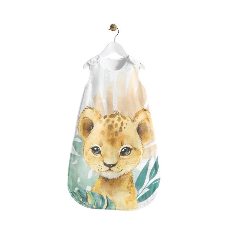 Panneau Gigoteuse Tropical Vert Mercerie des Princesses