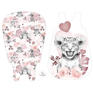  Panneau Gigoteuse Savane Vieux Rose Mercerie des Princesses