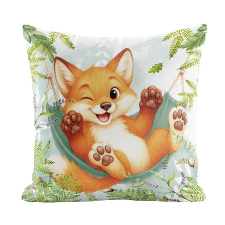 Coupon Coussin Renard dans son hamac