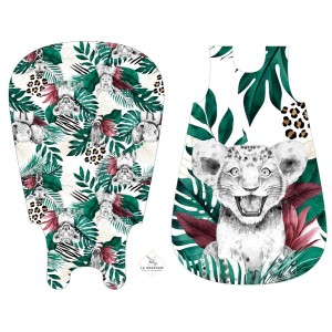  Panneau Gigoteuse Savane Vert Mercerie des Princesses