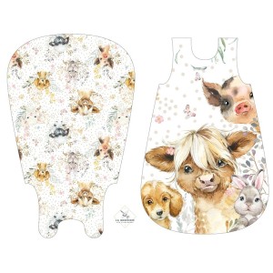  Panneau Gigoteuse Animaux de la Ferme Mercerie des Princesses