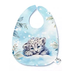 Coupon Bavoir Animaux Arctique – Bébé 3-12 mois – Coton Oeko-Tex® à coudre soi-même