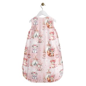  Panneau Gigoteuse Douceur Automnale Rose Mercerie des Princesses