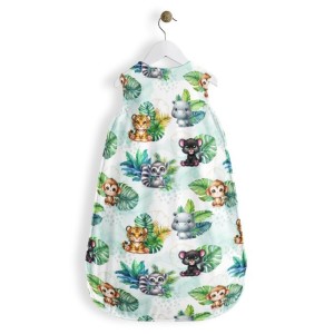  Panneau Gigoteuse Baby Jungle Tropicale Mercerie des Princesses