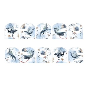  Coupon pour 5 Gants de toilette pour bébé à réaliser soi-même Marine Éponge de Bambou Oeko-Tex Mercerie des Princesses