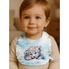 Coupon Bavoir Animaux Arctique – Bébé 3-12 mois – Coton Oeko-Tex® à coudre soi-même