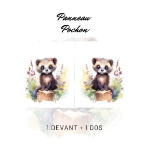  Panneau Pochon Putois Mercerie des Princesses