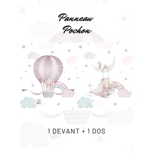  Panneau Pochon Princesses Mercerie des Princesses