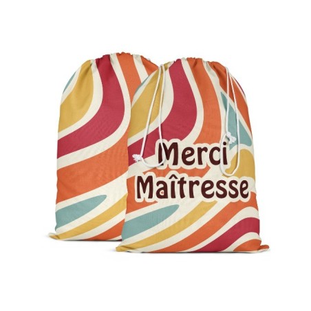 Panneau Pochon Merci Maîtresse Mercerie des Princesses