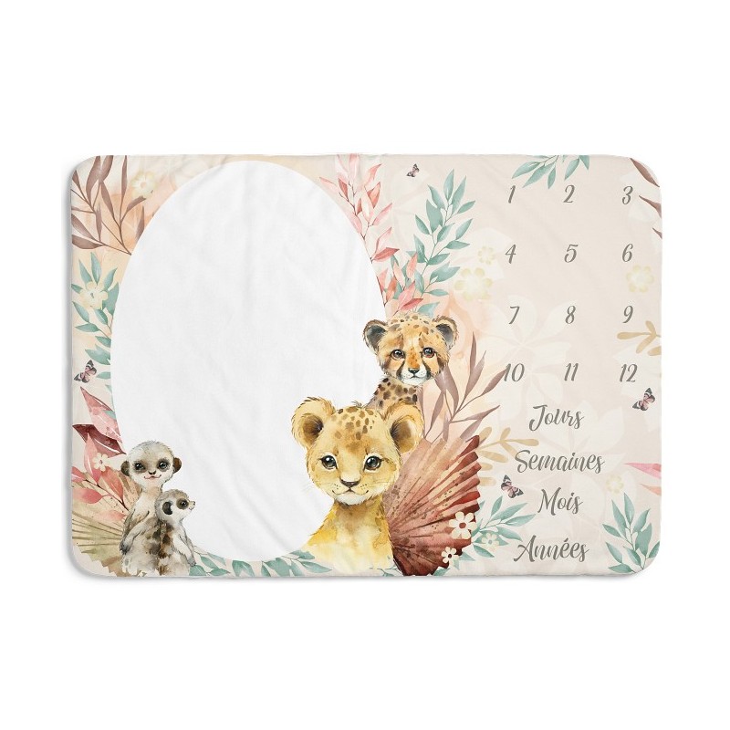 Tapis étape Tropic Terracotta Mercerie des Princesses