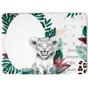 Tapis étape Savane Vert Mercerie des Princesses