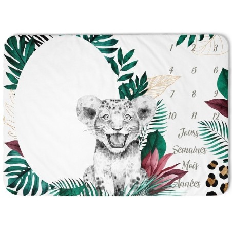 Tapis étape Savane Vert Mercerie des Princesses