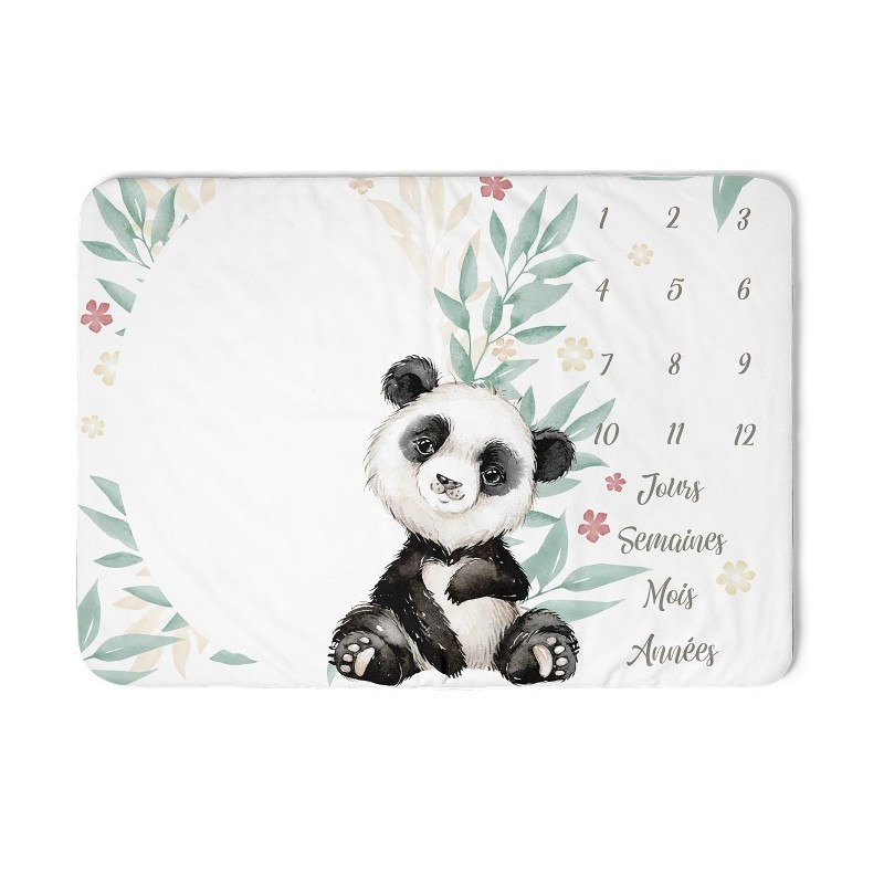 Tapis étape Baby Panda Mercerie des Princesses
