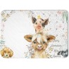 Tapis étape Animaux de la ferme Mercerie des Princesses
