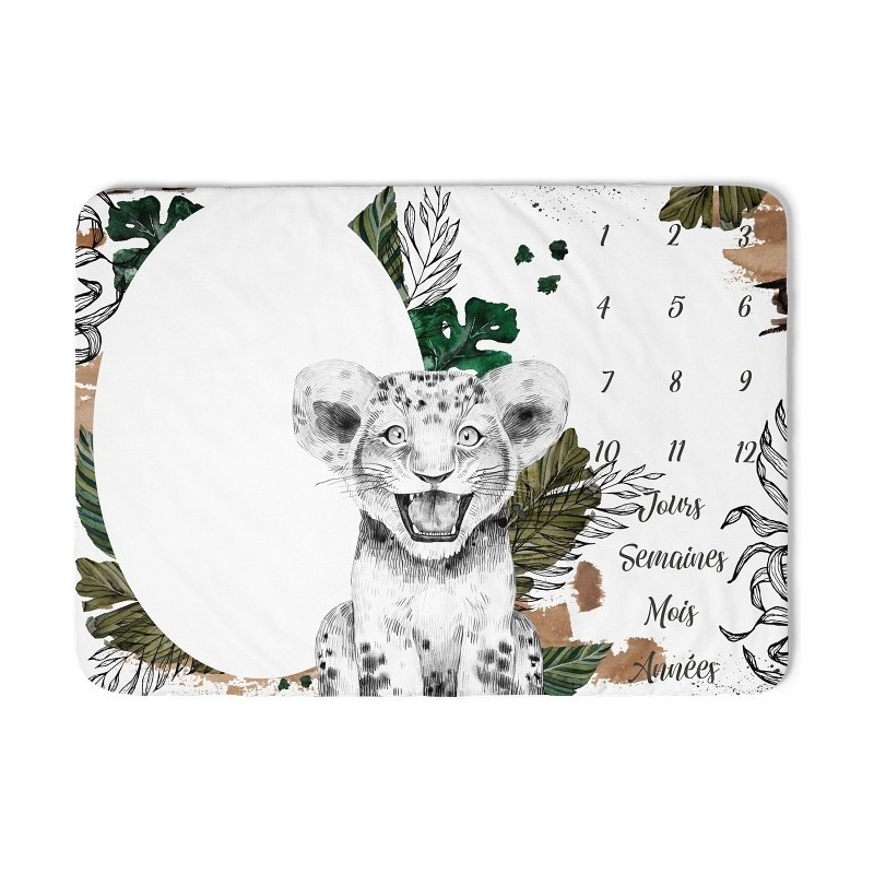 Tapis étape Savane Mercerie des Princesses