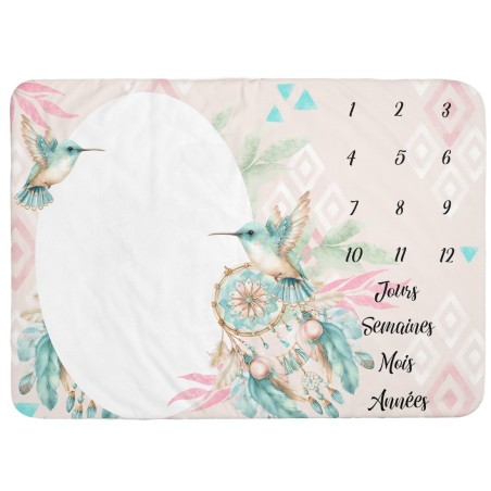 Tapis étape Petit Colibri Boho Mercerie des Princesses