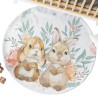 Coupon Ensemble Tapis Rond Bunny + 2 coussins Mercerie des Princesses