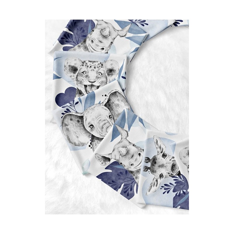 Panneau Lingettes Savane Dusty Blue