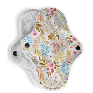  Coupon Fleurs sauvages Summer pour la Création de Serviettes Hygiéniques Lavables de Qualité Oeko-Tex Mercerie des Princesses