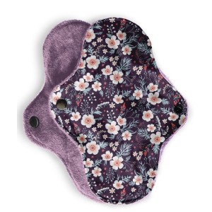  Coupon Fleurs Violette pour la Création de Serviettes Hygiéniques Lavables de Qualité Oeko-Tex Mercerie des Princesses