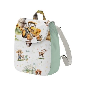 Panneau pour Sac à Dos maternelle Enfant Ma petite Ferme à réaliser soi-même Mercerie des Princesses