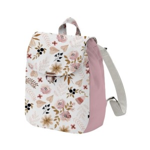  Panneau pour Sac à Dos maternelle Enfant Fleurs sauvages Roses à réaliser soi-même Mercerie des Princesses