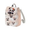 Panneau pour Sac à Dos maternelle Enfant Bébé Panda Pastel Pêche à réaliser soi-même Mercerie des Princesses