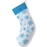 Panneau à Coudre pour Chaussette de Noël Flocons - 100% coton Oeko-Tex Mercerie des Princesses