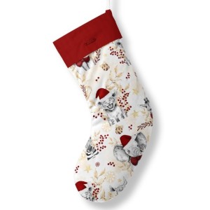  Panneau à Coudre pour Chaussette de Noël Savane Noël - 100% coton Oeko-Tex Mercerie des Princesses