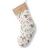  Panneau à Coudre pour Chaussette de Noël Forêt de Noël - 100% coton Oeko-Tex Mercerie des Princesses