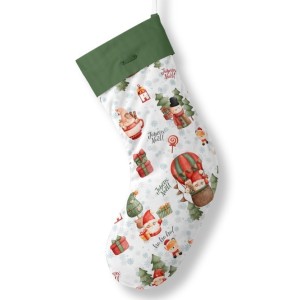  Panneau à Coudre pour Chaussette de Noël Magie de Noël - 100% coton Oeko-Tex Mercerie des Princesses