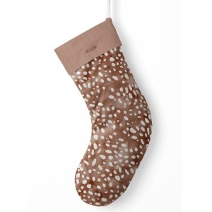  Panneau à Coudre pour Chaussette de Noël Renne - 100% coton Oeko-Tex Mercerie des Princesses