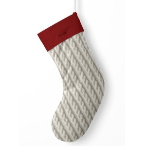  Panneau à Coudre pour Chaussette de Noël Tricoté - 100% coton Oeko-Tex Mercerie des Princesses