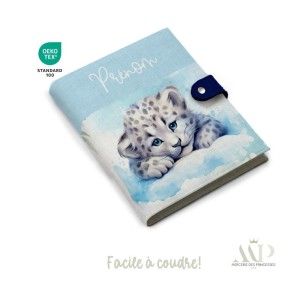 Panneau de couture Protège Carnet de Santé - Motif Animaux de l'Arctique - Animaux DIY - Tissu Patron pour création naissance Me