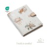 Panneau de couture Protège Carnet de Santé - Motif Tortue & Méduse - Animaux Marins DIY - Tissu Patron pour création naissance M
