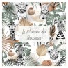  Tissu coton imprimé pour enfants Savane Africaine  - Certifié Oeko-Tex® Mercerie des Princesses