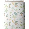 Tissu coton imprimé pour enfants Dinosaures - Certifié Oeko-Tex® Mercerie des Princesses