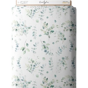 Tissu coton imprimé pour enfants Eucalyptus - Certifié Oeko-Tex® Mercerie des Princesses