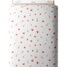Tissu coton imprimé Cerises - Certifié Oeko-Tex® Mercerie des Princesses